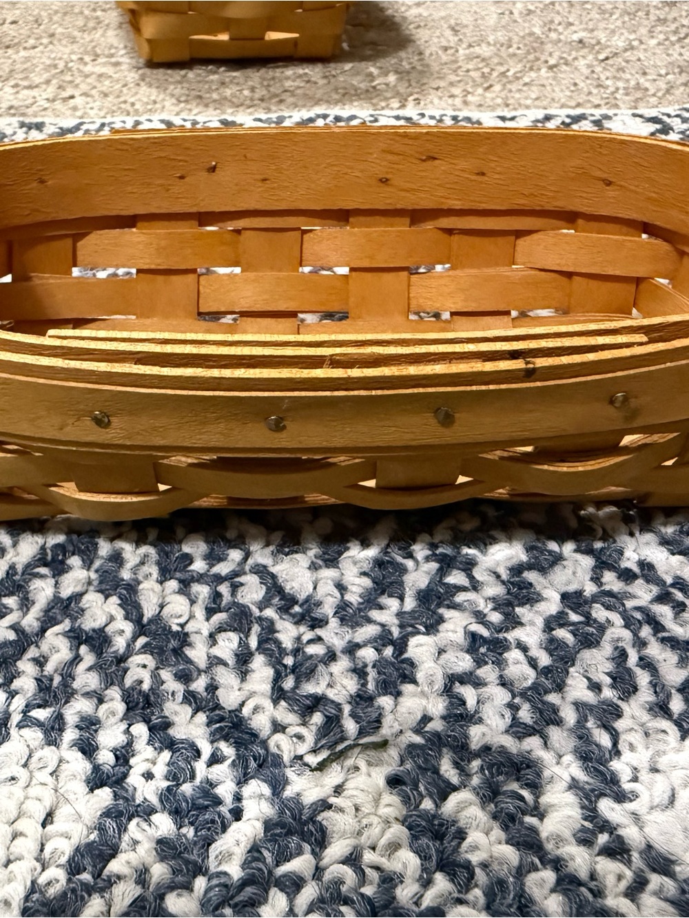 Longaberger Handwoven Basket